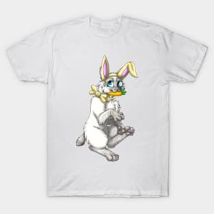 Bobtail BunnyCat: Fawn Lynx Point (Yellow) T-Shirt